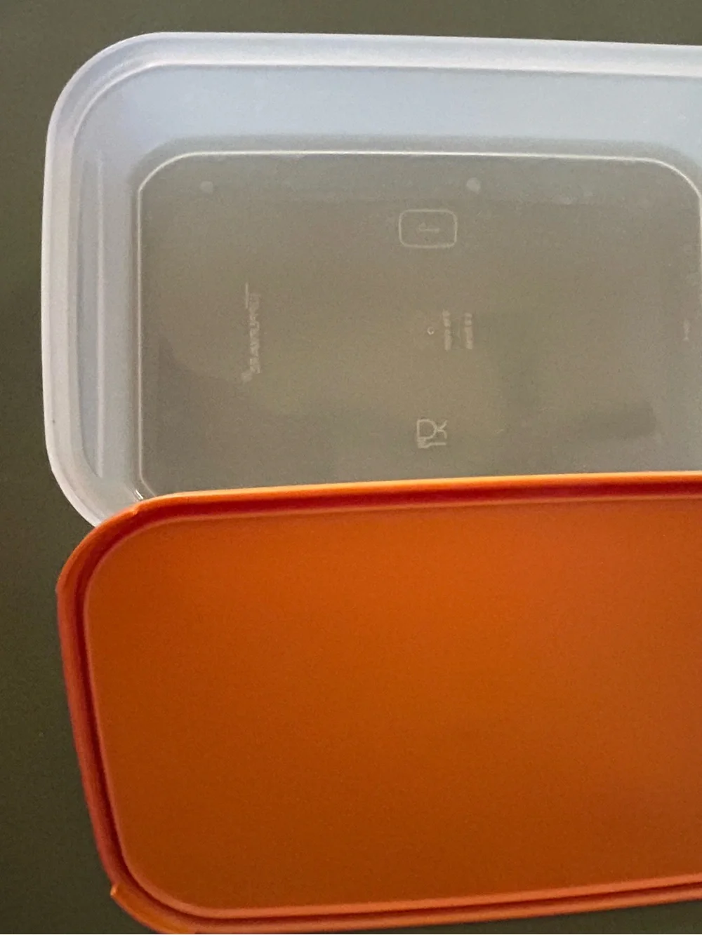 VTG Off With Flying Colors 1983 Tupperware Storage Container Collectors Item